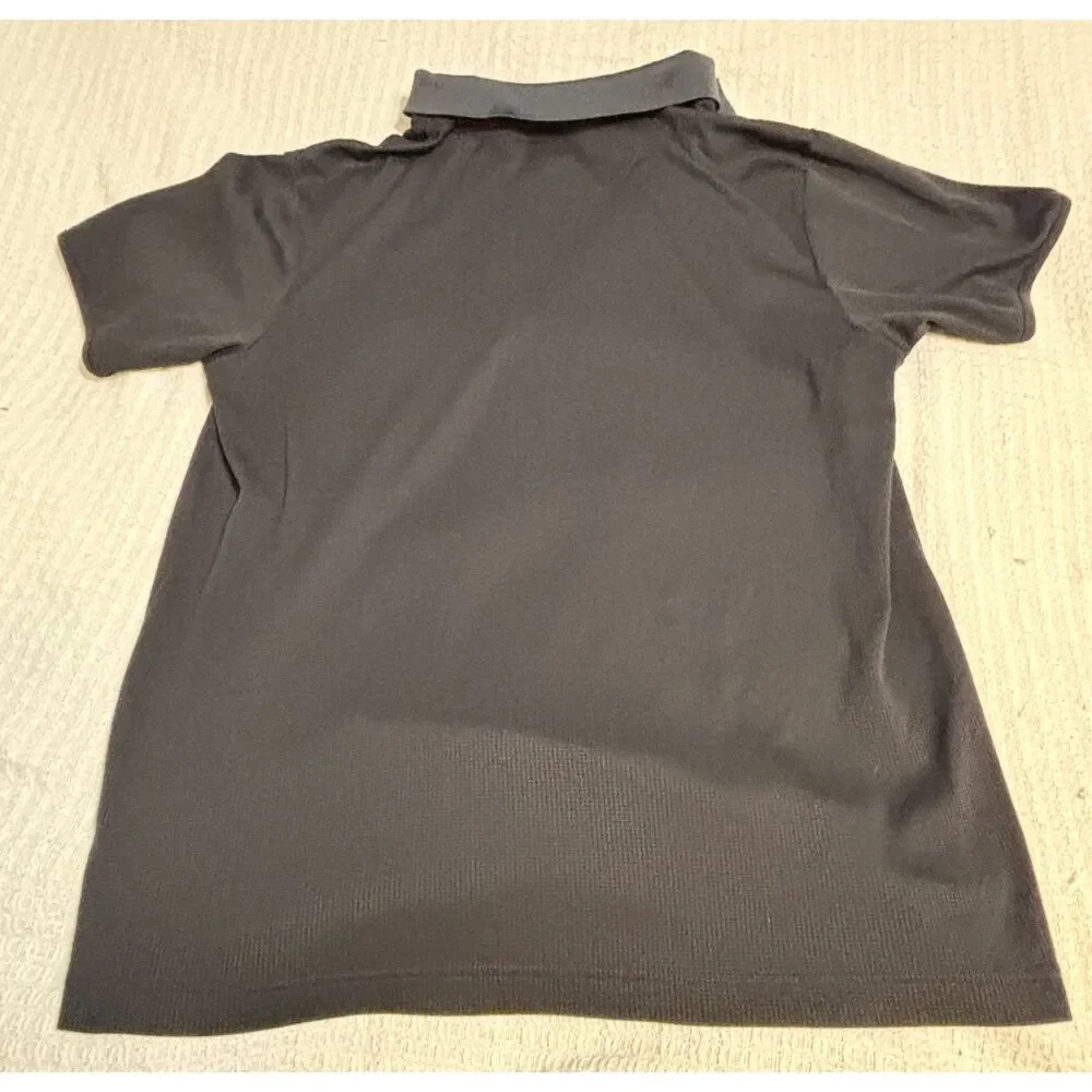 The North Face VaporWick Polo Shirt XL Black Performance Golf Hiking Outdoor